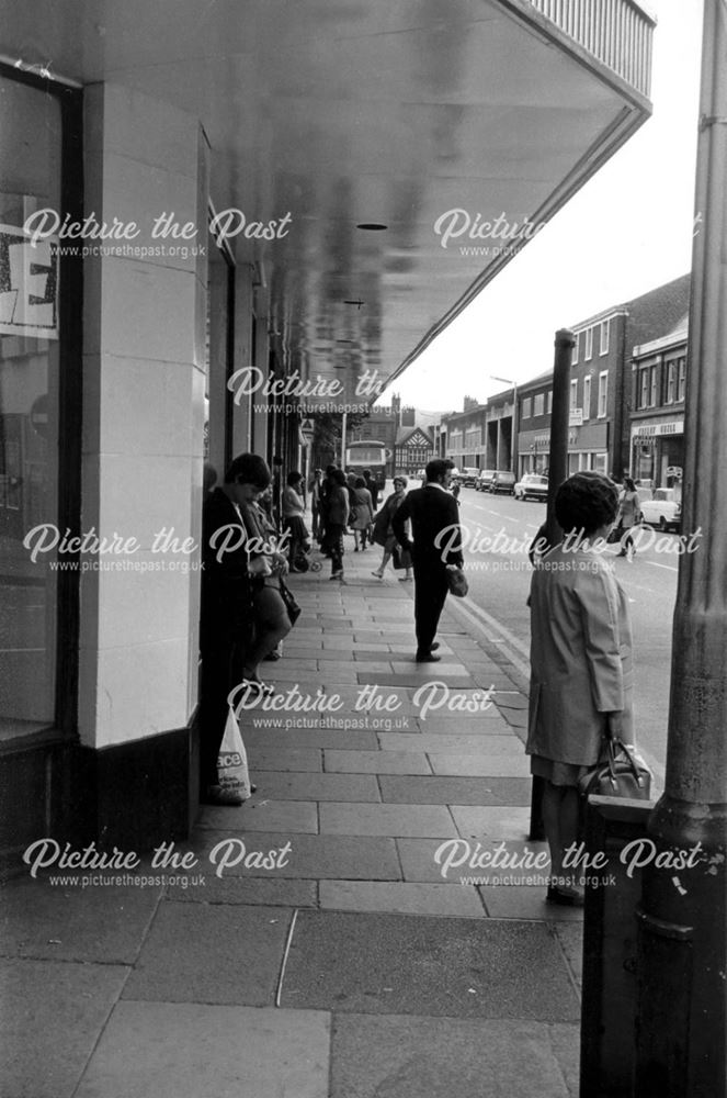 Turner's Corner, Corner of Vicar Lane and Packer's Row, Chesterfield, c 1975