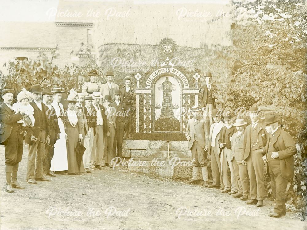 Well Dressing Committee, Roston, 1899