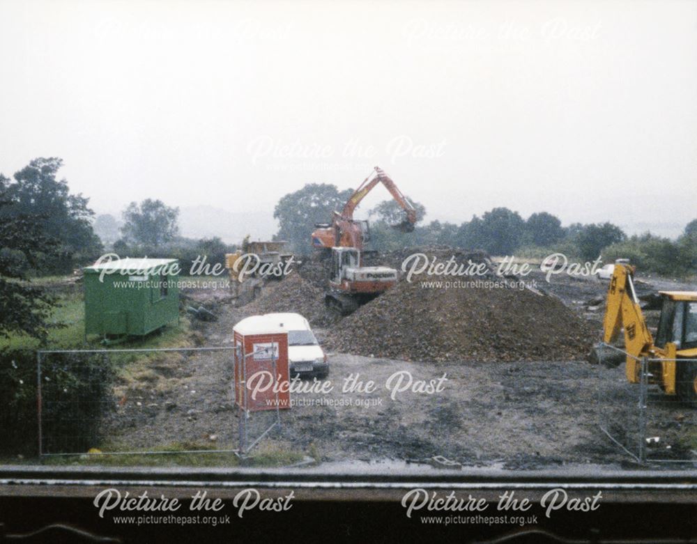 Building Work on Cooper Beeches, Heage Road, Ripley, 1998