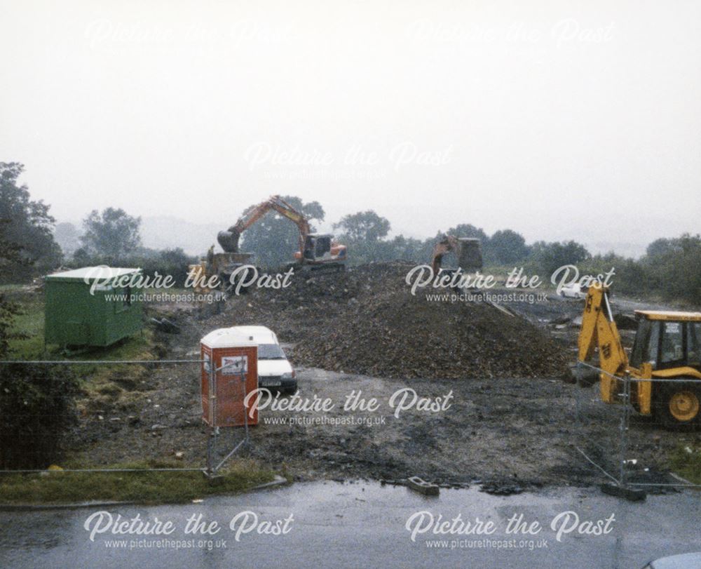 Building Work on Cooper Beeches, Heage Road, Ripley, 1998