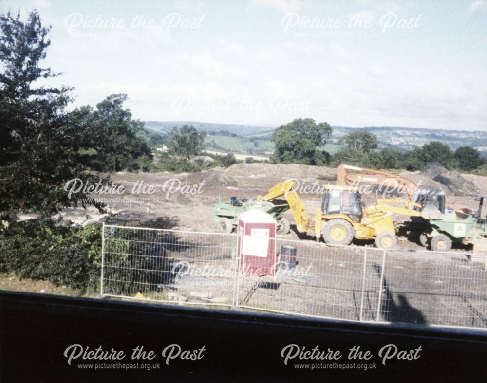 Building Work on Cooper Beeches, Heage Road, Ripley, 1998