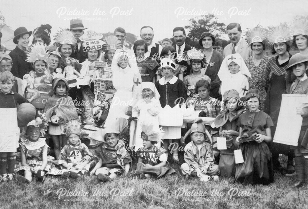 The Heath, Holmewood, Doelea, Glapwell British Legion Annual Demonstration.