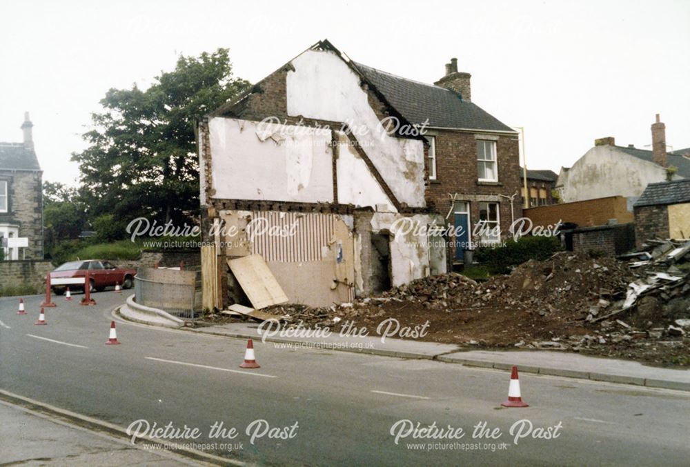 The demolition of Tagg's Corner