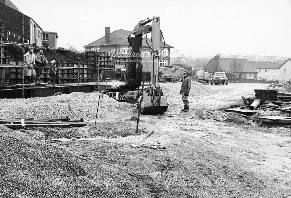 The construction of the by-pass