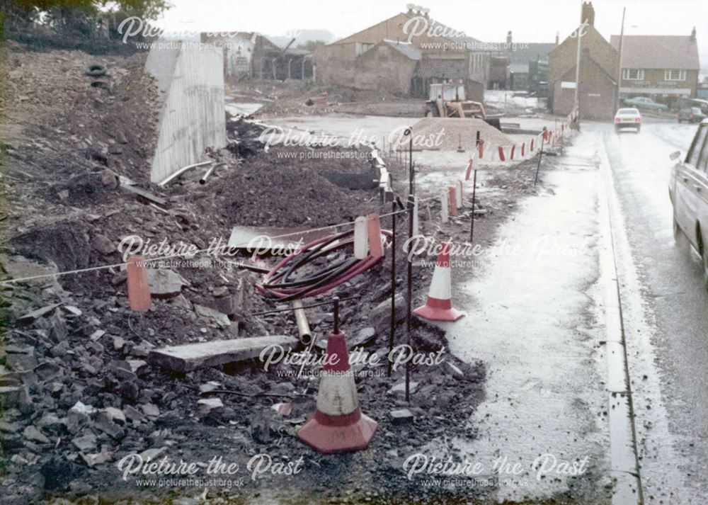 The construction of the Eckington By-pass