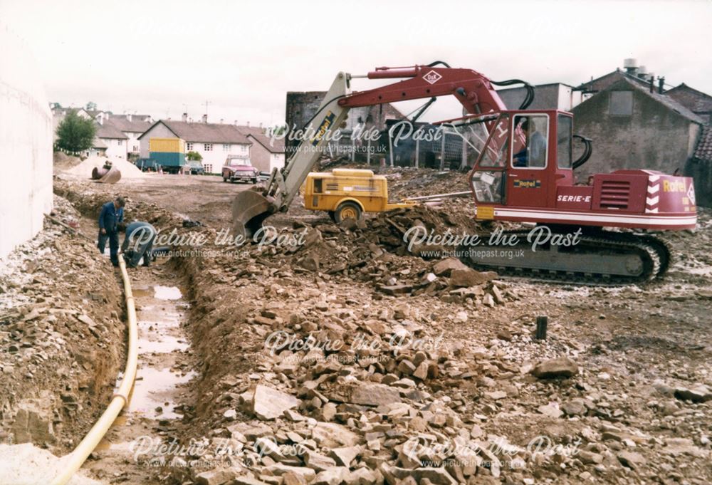 The construction of the Eckington By-pass