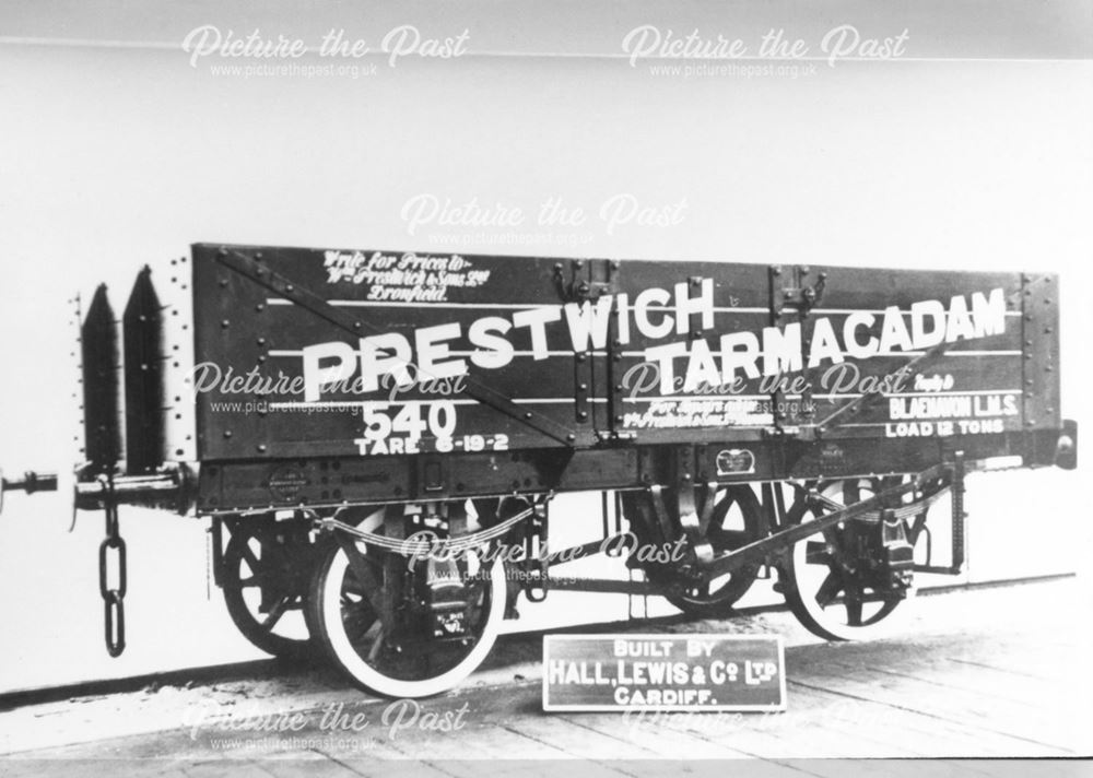 Prestwich Tarmacadam Transport, Dronfield, c 1923