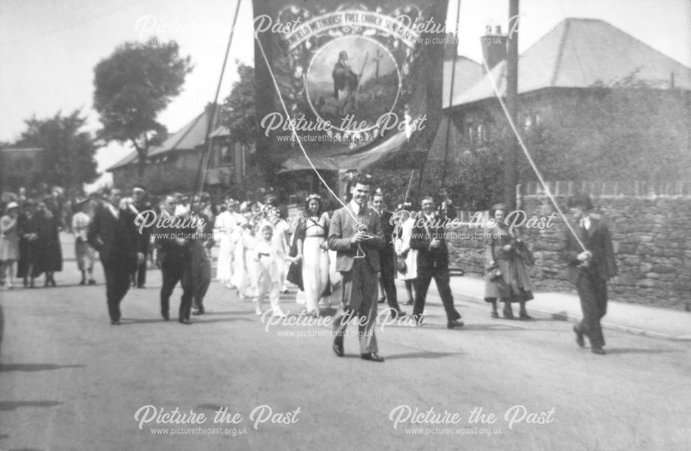 Dronfield Methodist Free Church Sunday School May Procession