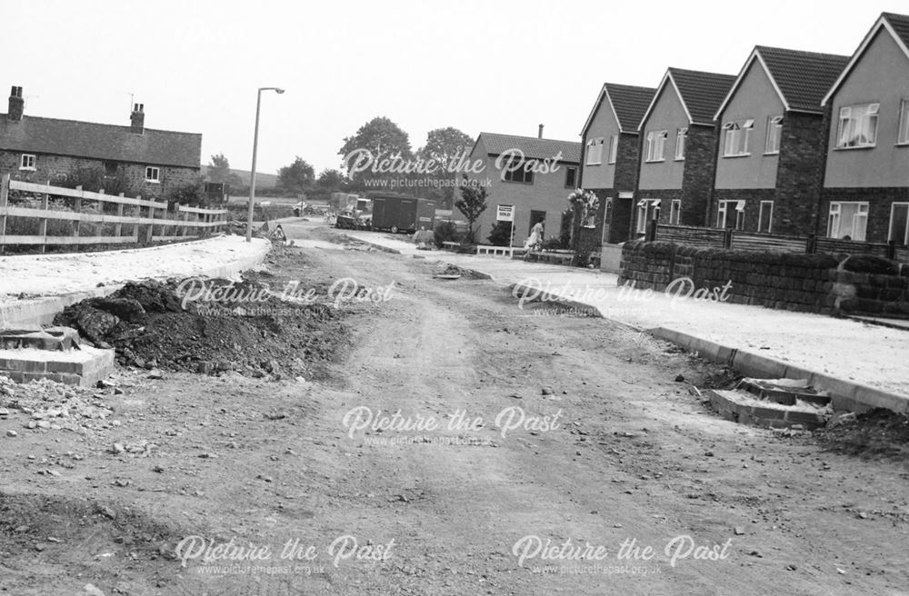 The construction of roads and housing in the Fanshaw Road Area