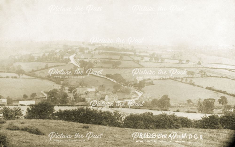 Ridgeway Moor and Ford, Ridgeway, near Eckington, early 20th century