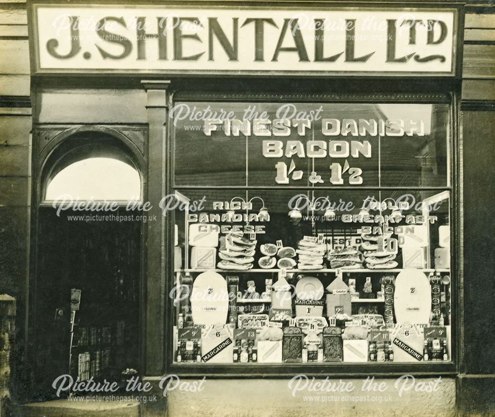 J Shentall Ltd, Grocer