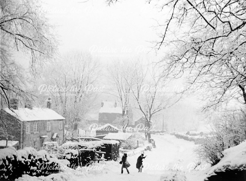 Cottages in winter