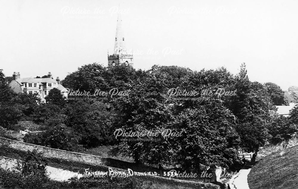 St John the Baptist Church, over Fanshaw Bank