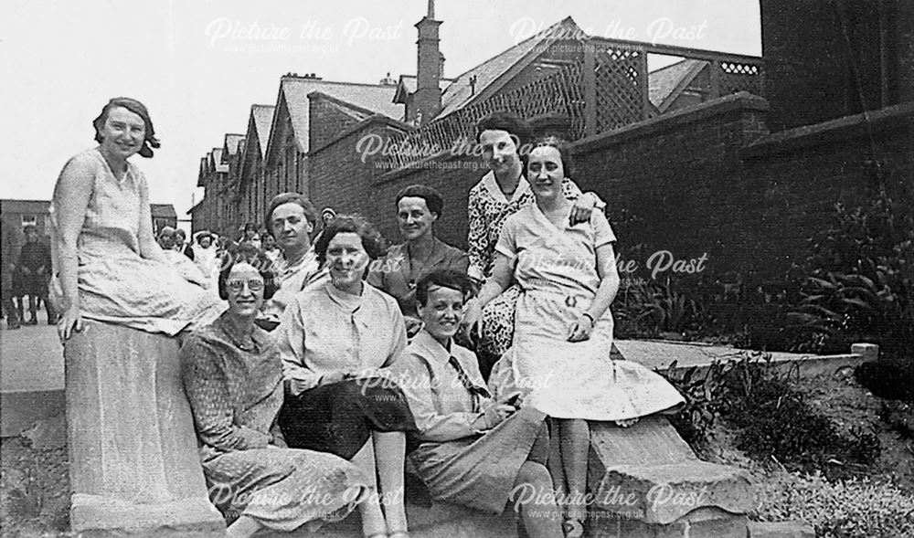 Group Photograph of staff, Heath County School