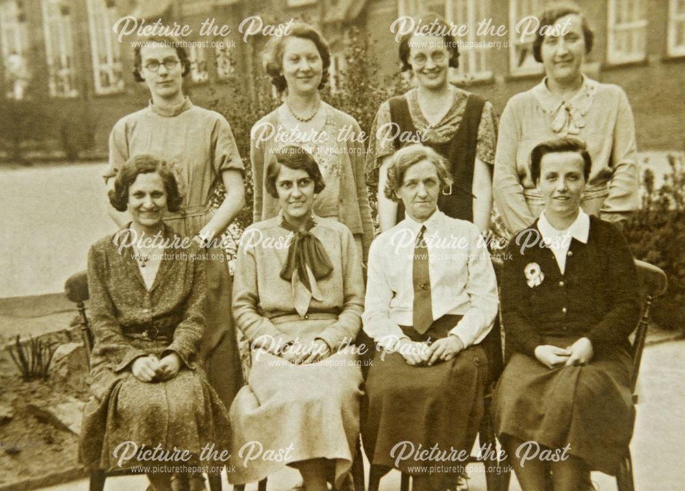 Group Photograph of Staff, Heath County School, 1933