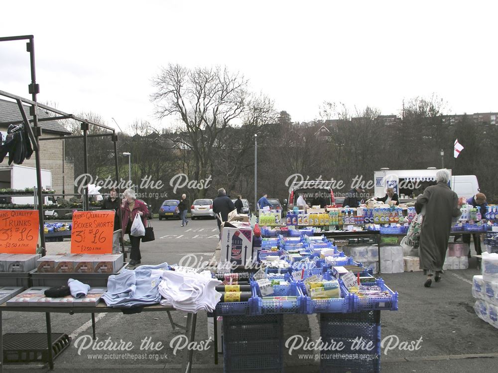 Outdoor Market, Civic Centre, High Street, Dronfield, 2007