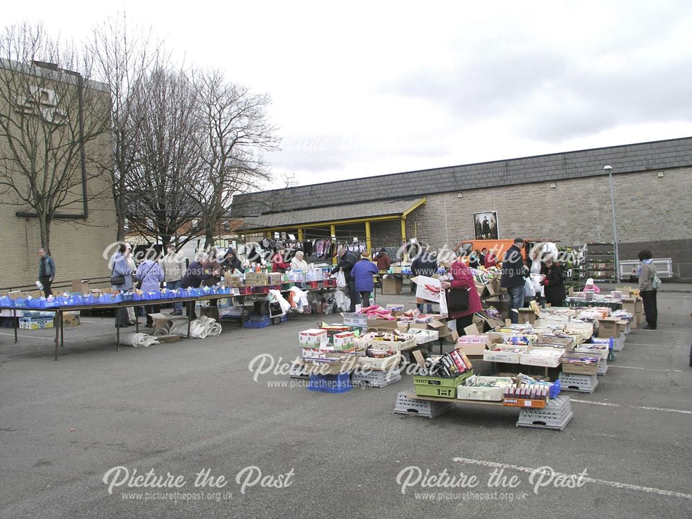 Outdoor Market, Civic Centre, High Street, Dronfield, 2007