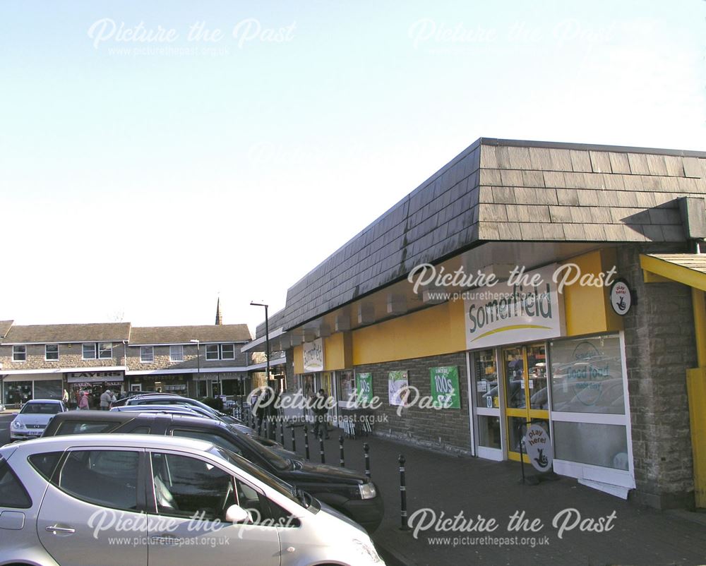Shops in the Civic Centre, High Street, Dronfield, 2007