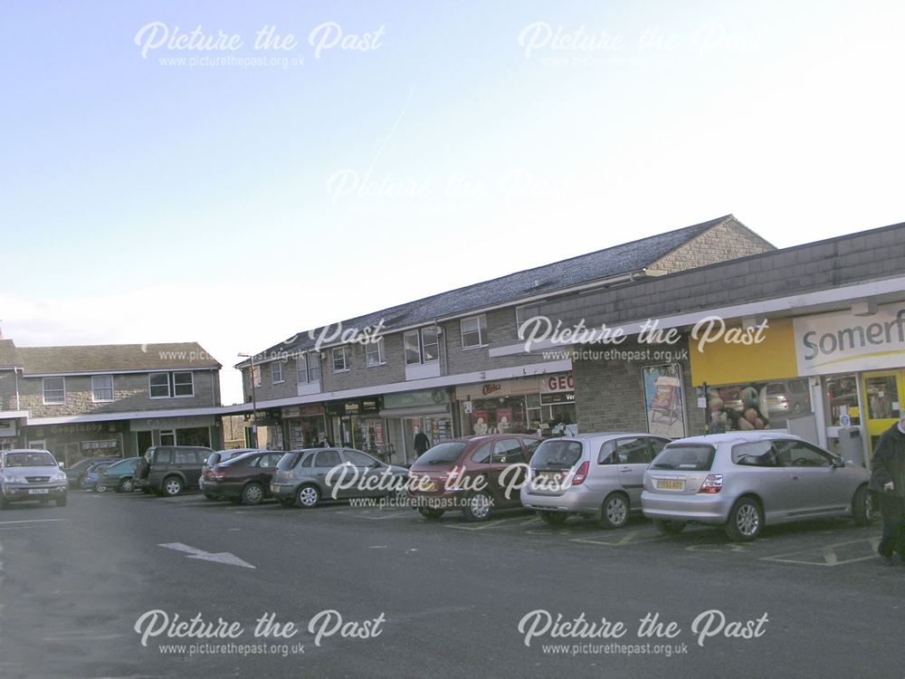 Shops in the Civic Centre, High Street, Dronfield, 2007