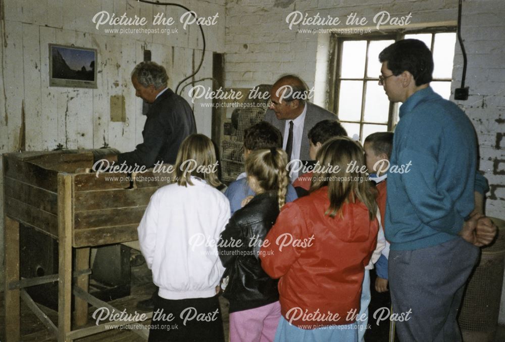 Camms School Visit to Pheonix Scythe and Sickle Works, Ridgeway, c 1988