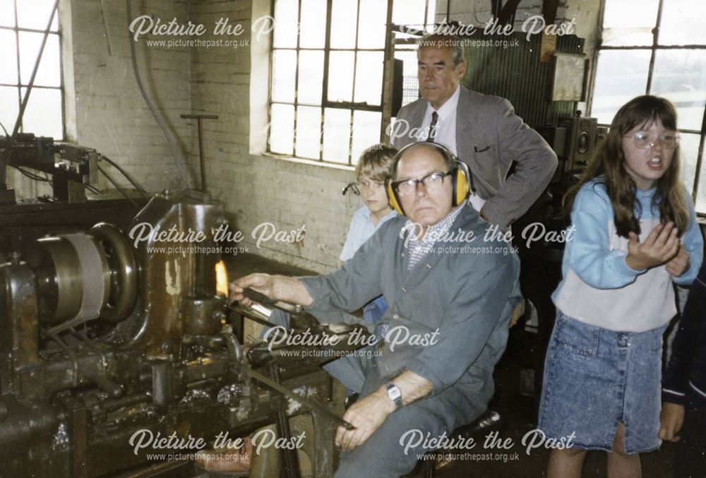 Camms School Visit to Pheonix Scythe and Sickle Works, Ridgeway, c 1988