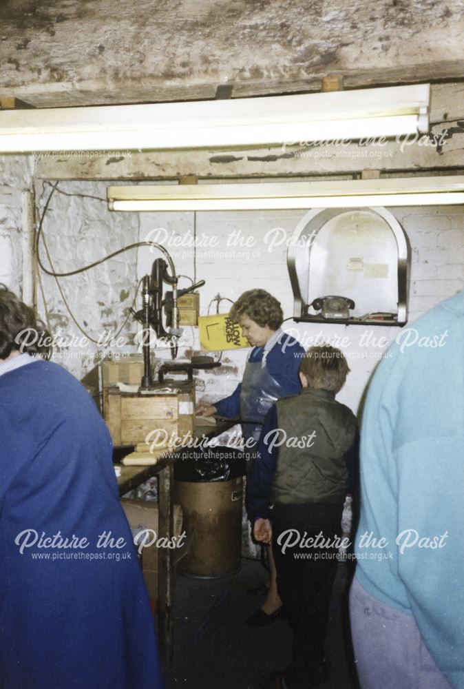 Camms School Visit to Pheonix Scythe and Sickle Works, Ridgeway, c 1988