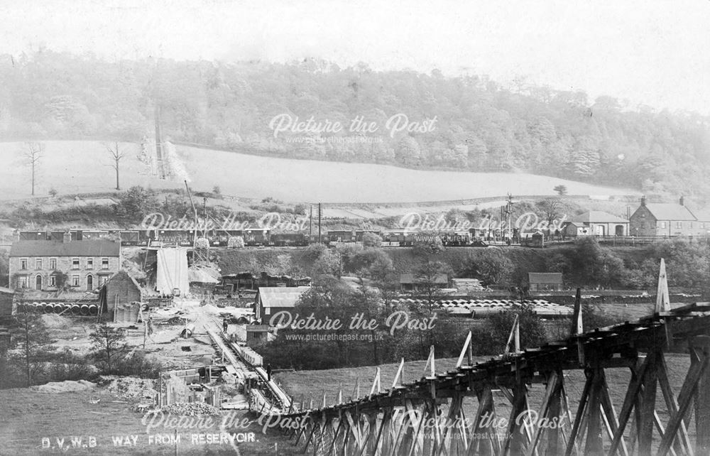 Derwent Valley Water Board Way from Ambergate Reservoir