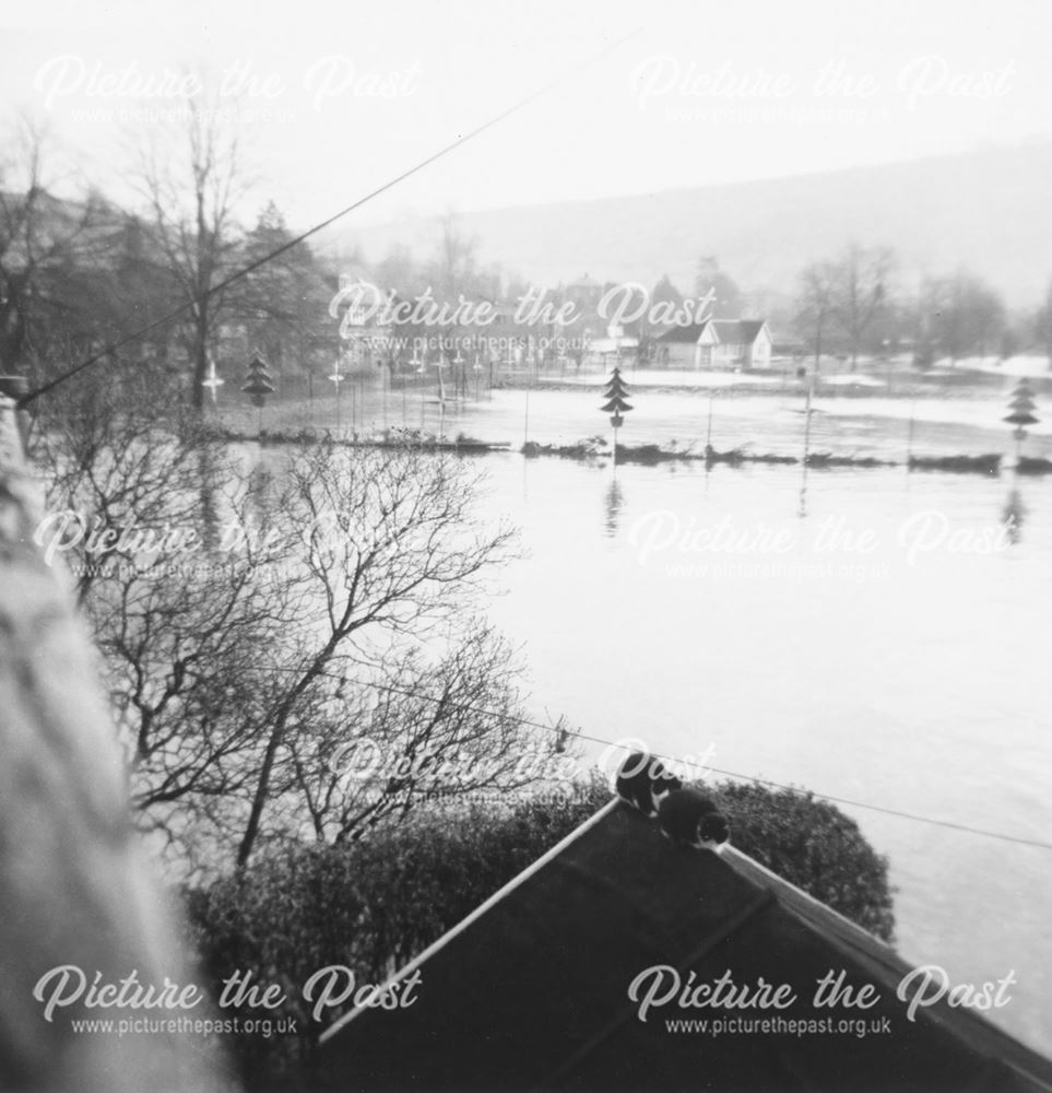 Matlock during the floods