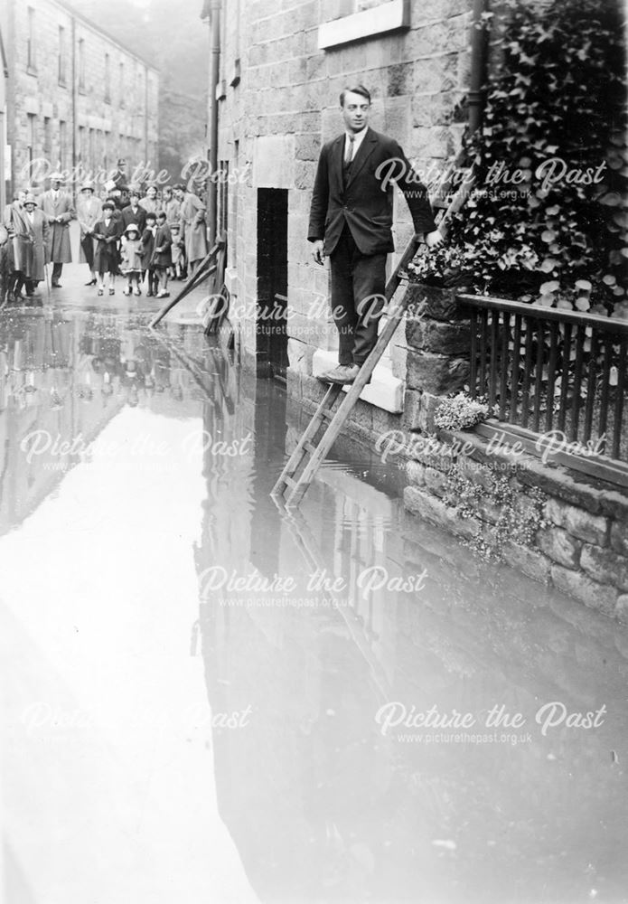 Matlock during the flood