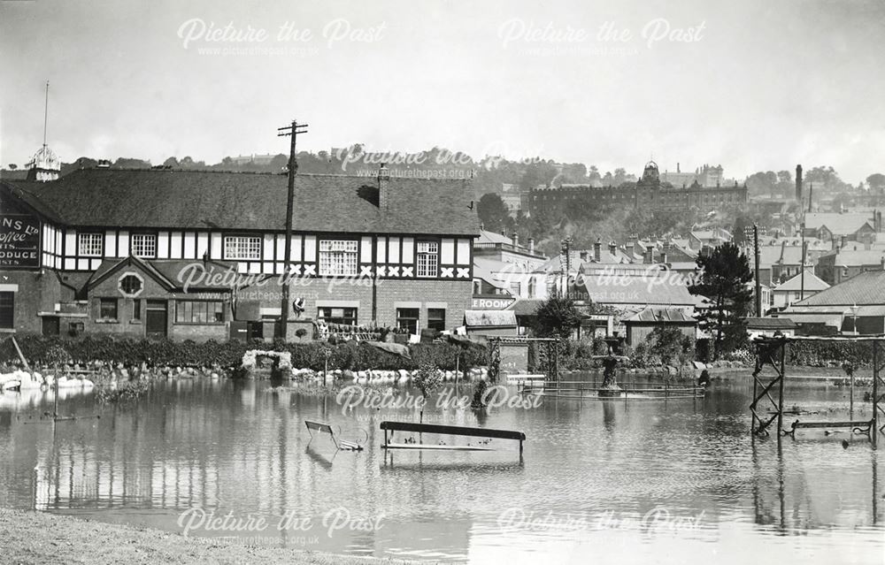 Matlock during the flood