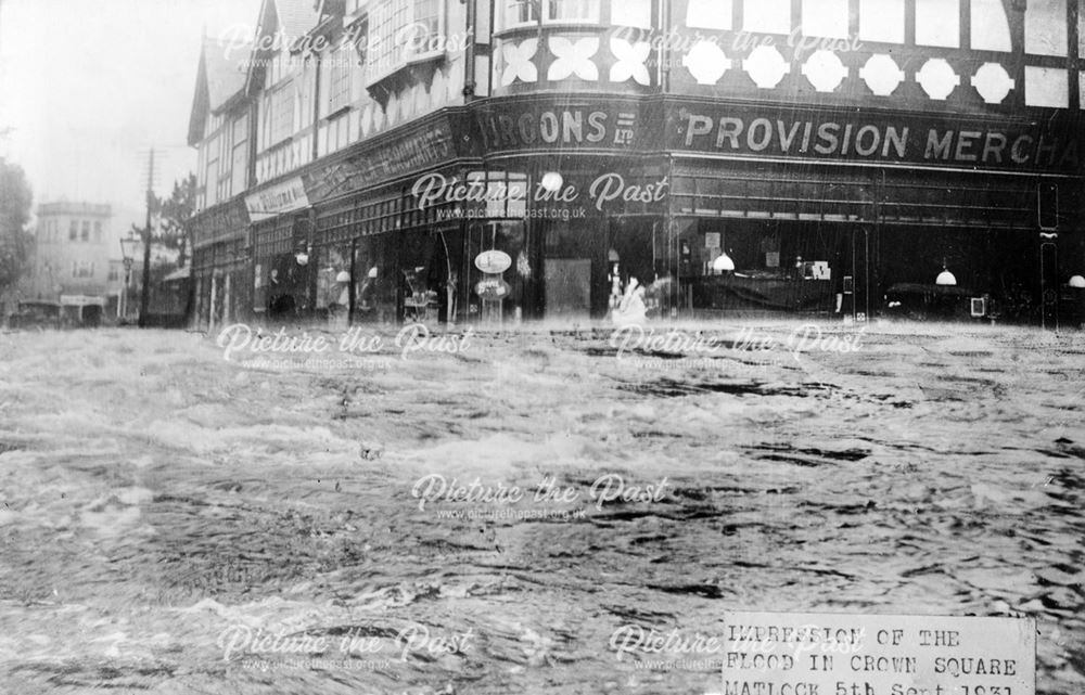 Matlock during the flood