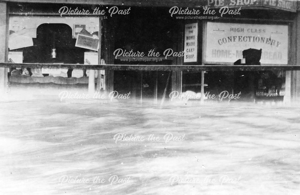 Matlock during the flood