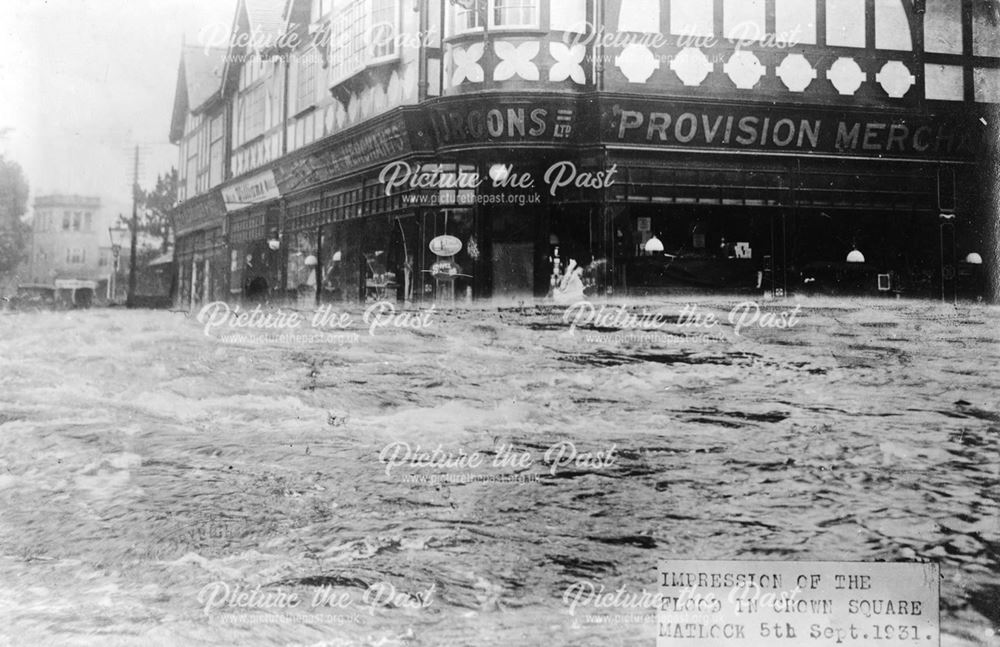 Matlock during the flood