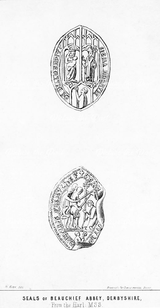 Seals of Beauchief Abbey, Derbyshire