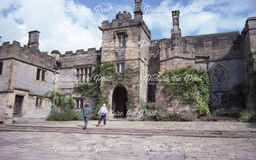 Lower Courtyard, Haddon Hall, c 2002