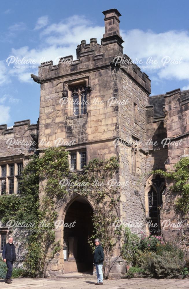 Entrance to the Banqueting Hall, Haddon Hall, c 2002