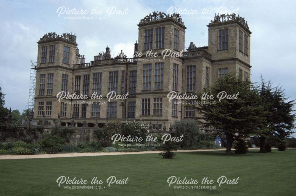 West Front, Hardwick Hall, c 1986