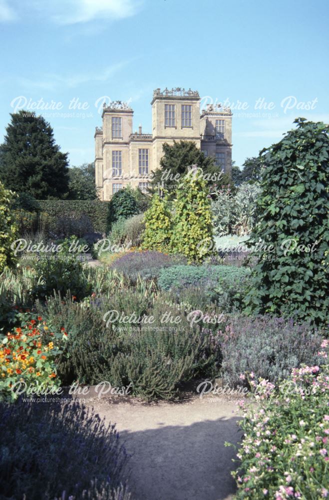 View from garden, Hardwick Hall, c 2000