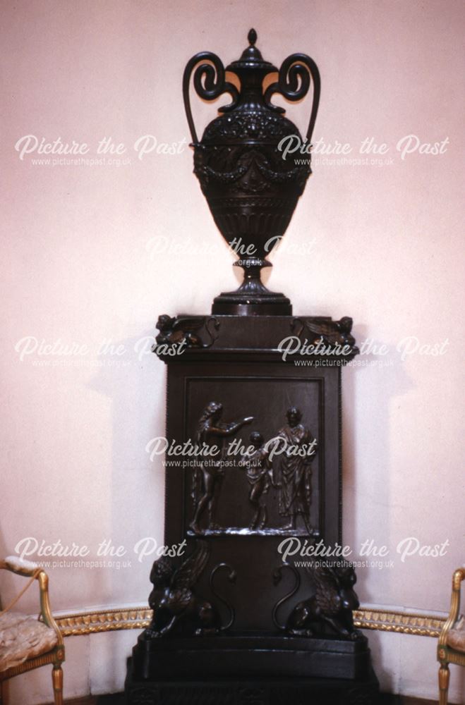 Stove in Saloon, Kedleston Hall, c 1987