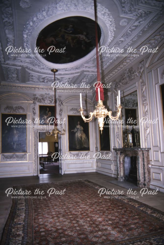 Saloon, Sudbury Hall, c 1987