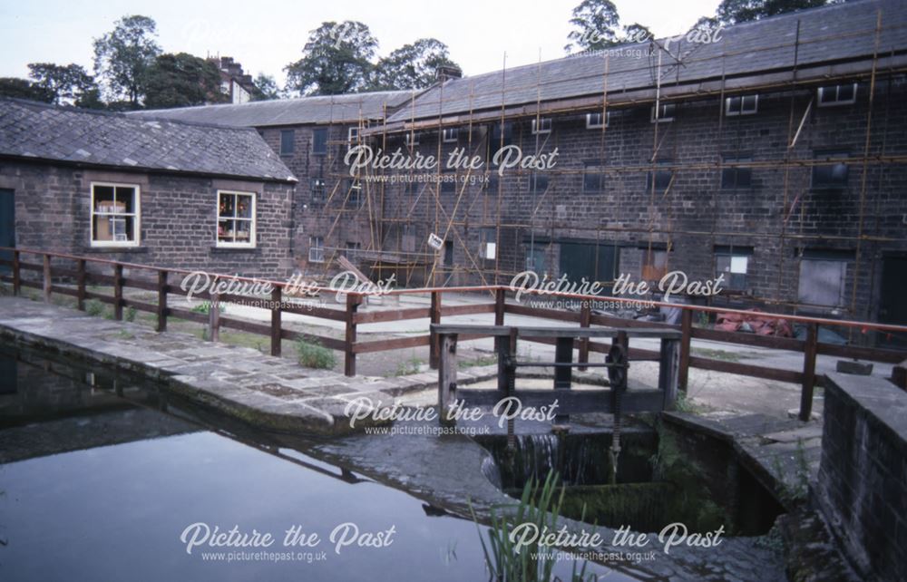 Former cotton mill, Cromford, c 1987