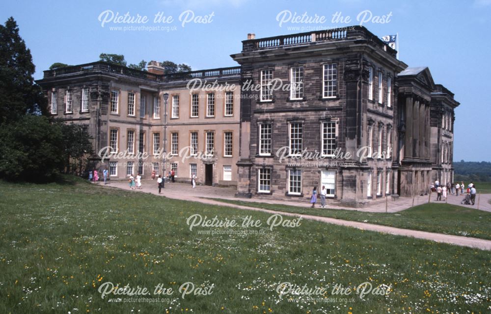 West Front, Calke Abbey, c 1989