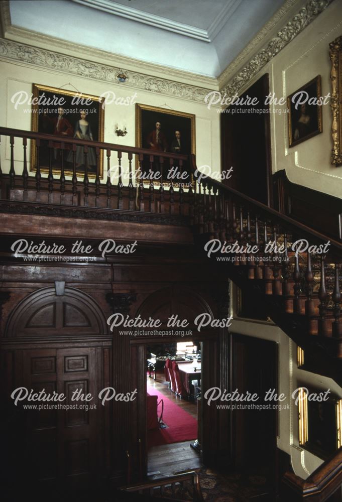 Main Staircase, Calke Abbey, c 1989