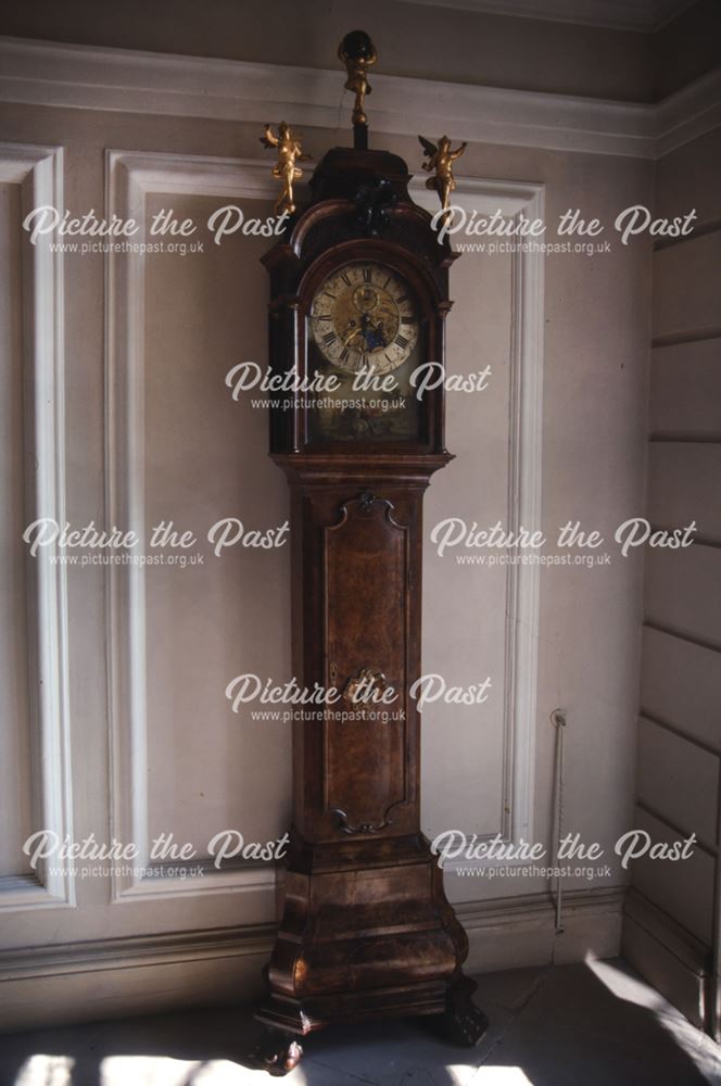 Longcase clock, Sudbury Hall, c 1989