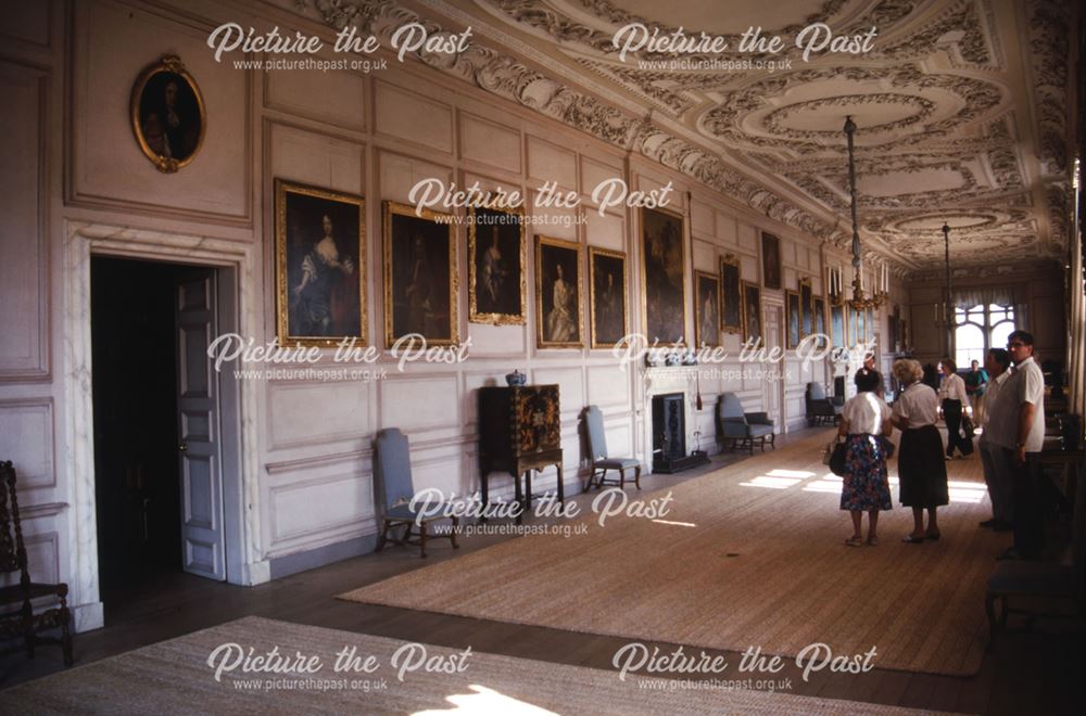 Long Gallery, Sudbury Hall, c 1989