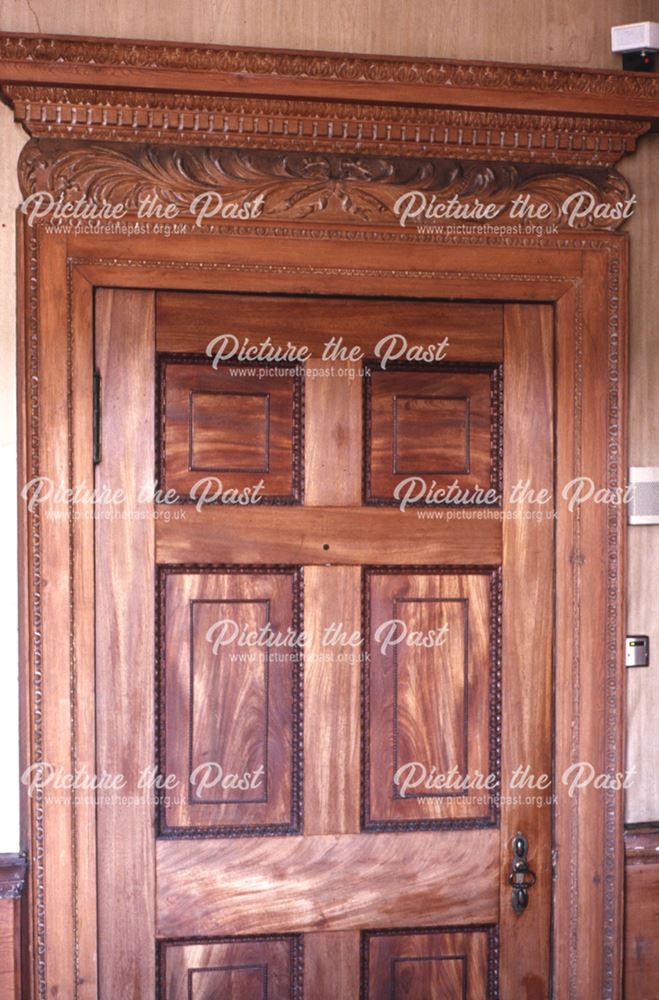 Family Corridor door, Kedleston Hall, c 1990