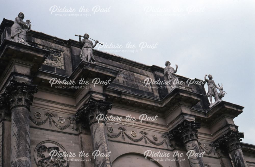 Detail of South Front, Kedleston Hall, c 1997