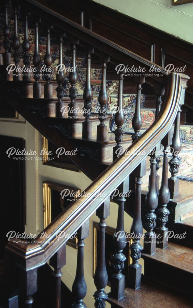 Main Staircase, Calke Abbey, c 1995