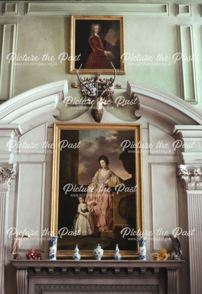 Saloon, Calke Abbey, c 1995