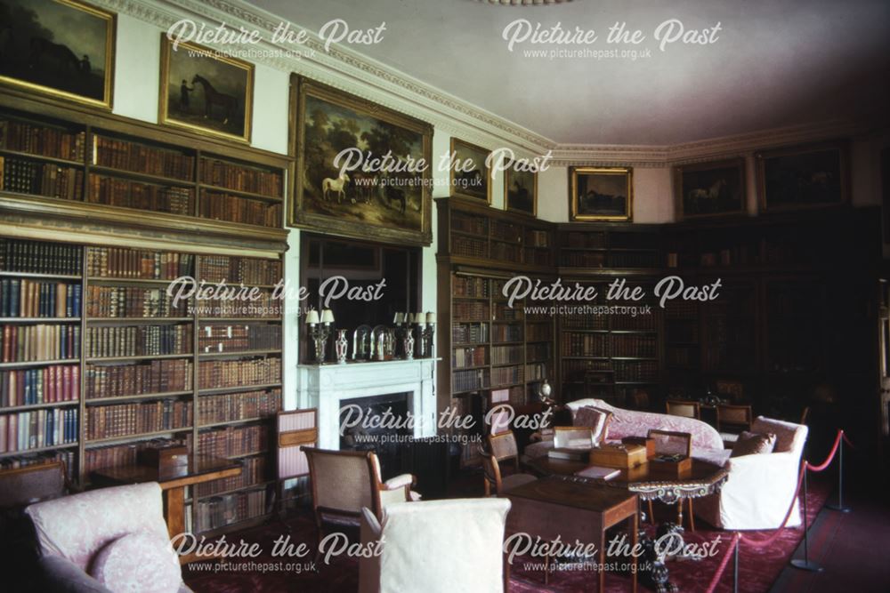 Library, Calke Abbey, c 1995